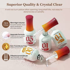 Modelones Dip Powder Liquid Set brush saver keeps brushes clean and ready