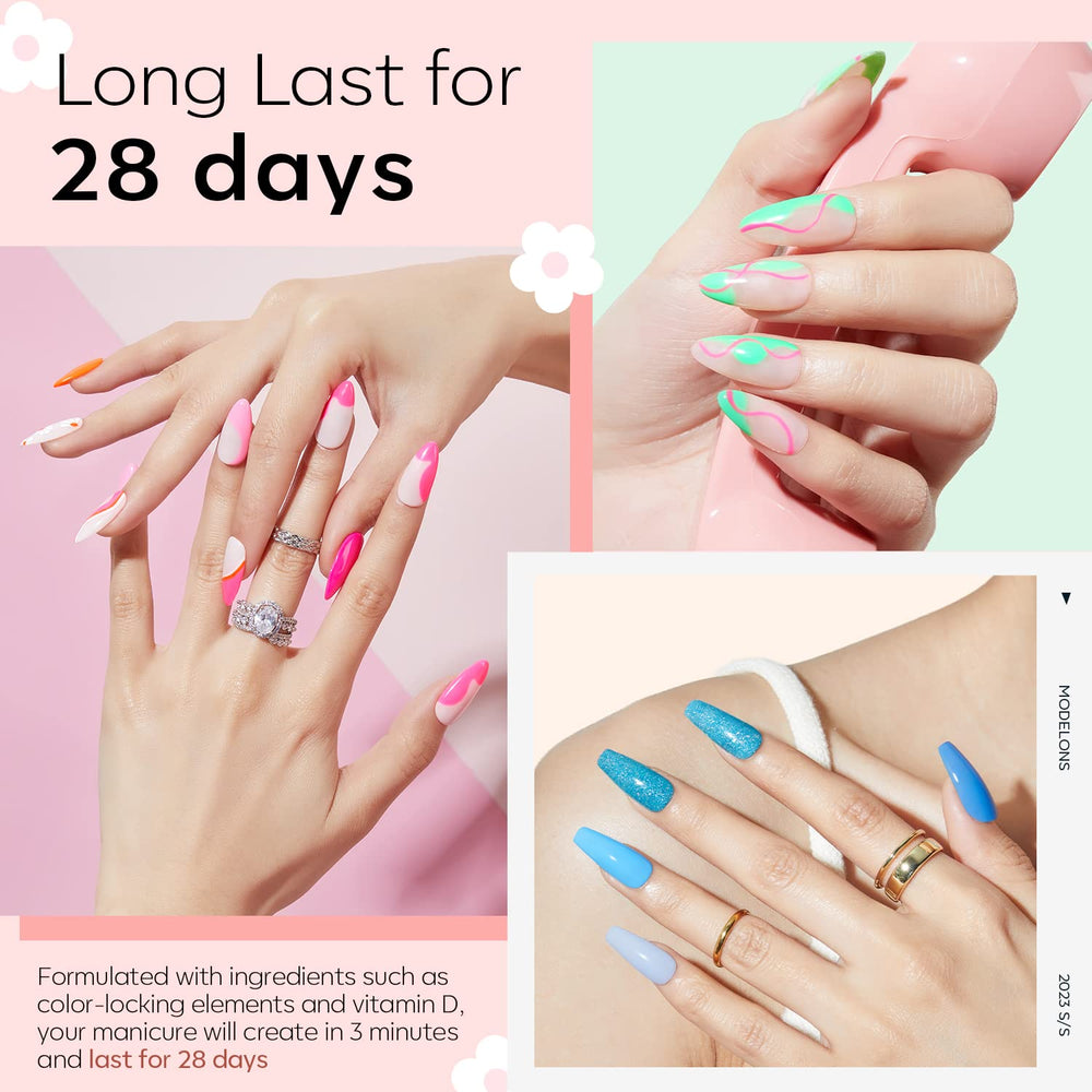 Modelones nail tools set arranged for precision filing and shaping