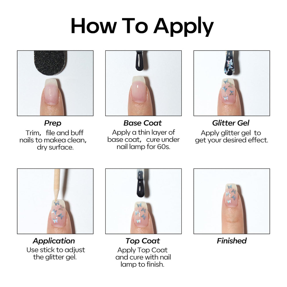 Modelones easy-glide brush promotes smooth, even nail coverage