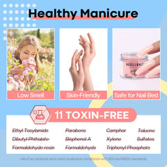 Modelones large 1 oz capacity for daily manicure needs.