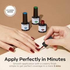Modelones LED nail art kit enables salon-quality results at home.