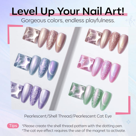 Modelones magnetic wand creates dramatic cat-eye lines with a 3-5mm gap.