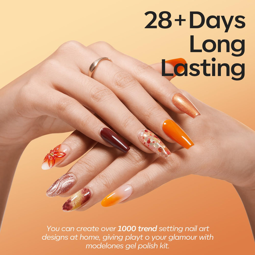 Modelones matte top coat finish for a sophisticated velvety look