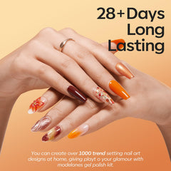 Modelones matte top coat finish for a sophisticated velvety look