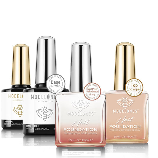 Modelones Nail Dehydrator bottle preps nails for better adhesion.