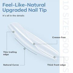Modelones nail file helps refine edges for a salon finish