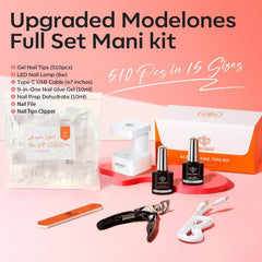 Modelones nail file for smooth shaping and finishing.