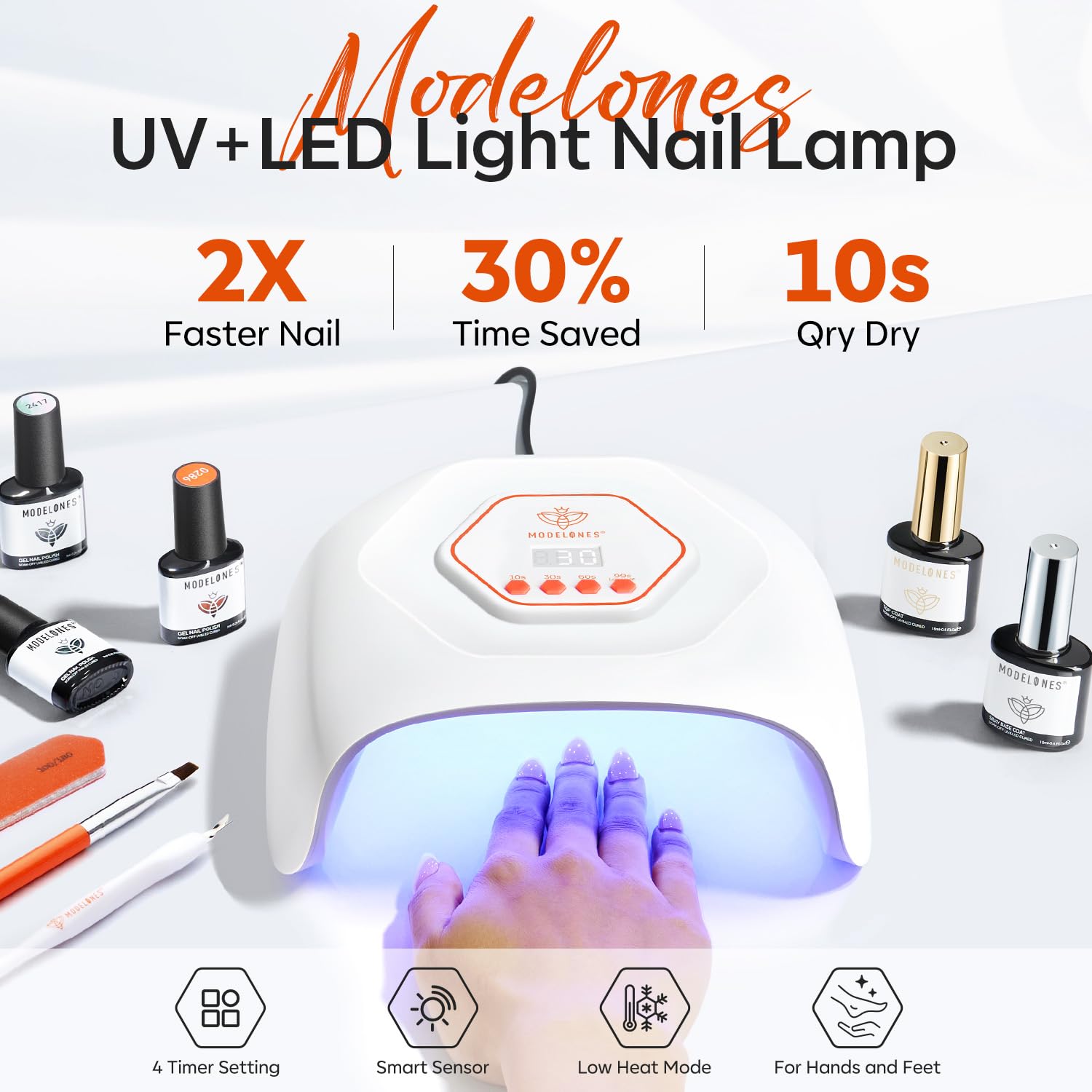 Modelones lamp cooling system helps steady curing
