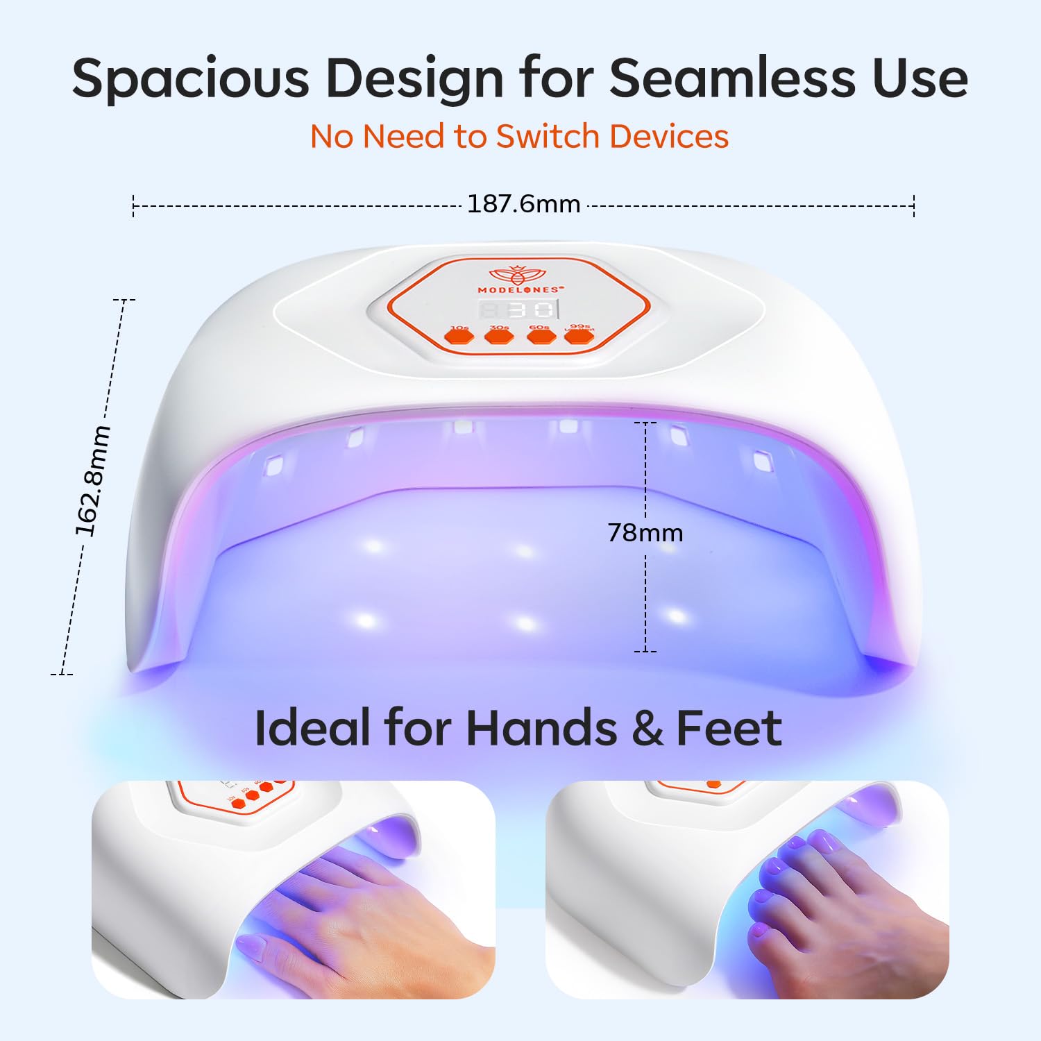 Modelones gel-polish compatible lamp makes a thoughtful gift