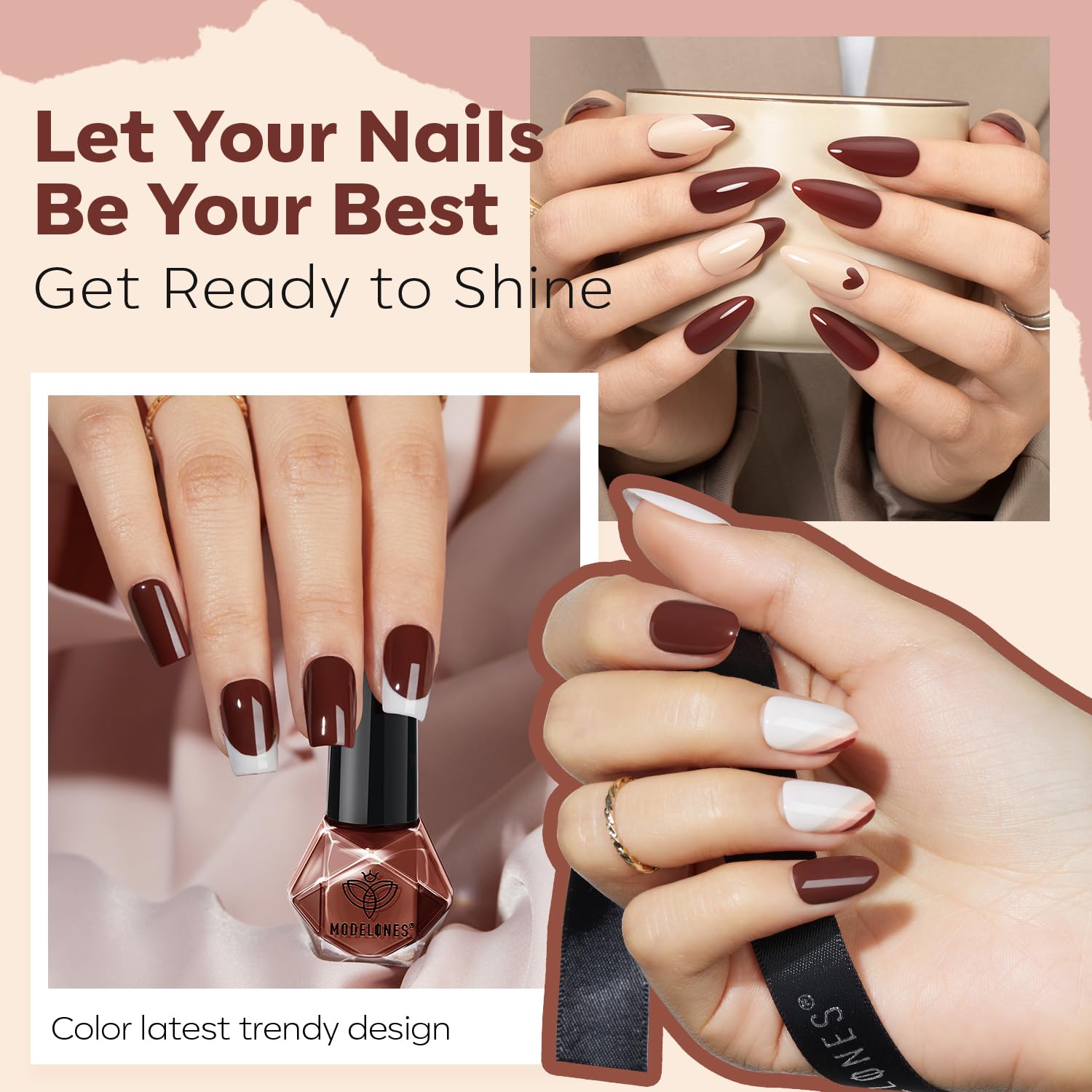 modelones fall-winter neutral collection for chic nails