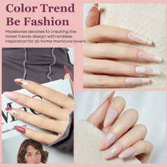 Modelones Partyreal ABA5510 quick dry formula speeds up at home manicures