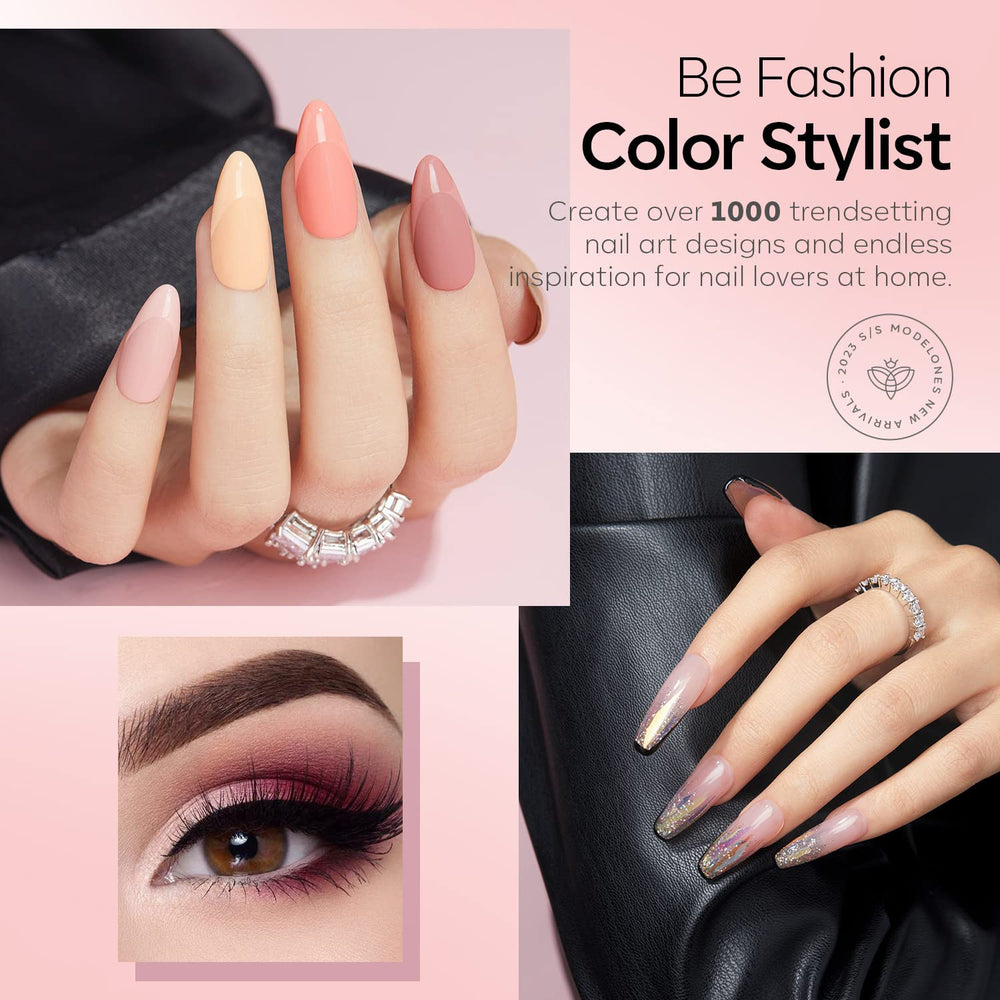 Modelones Partyreal ABA5510 wide brush for smooth, even nail coverage