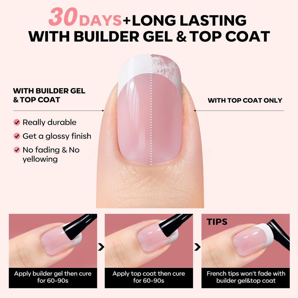 Modelones press-on nails set viewed front for stylish at-home manicures