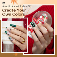 Modelones swatch card with bottles showcases shades ideal for everyday looks