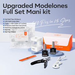 Modelones X nail tips clipper for clean shaping