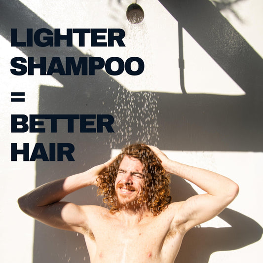 Modern Mammals Light Shampoo Bar with BarBag packaging ideal for eco-friendly travel.