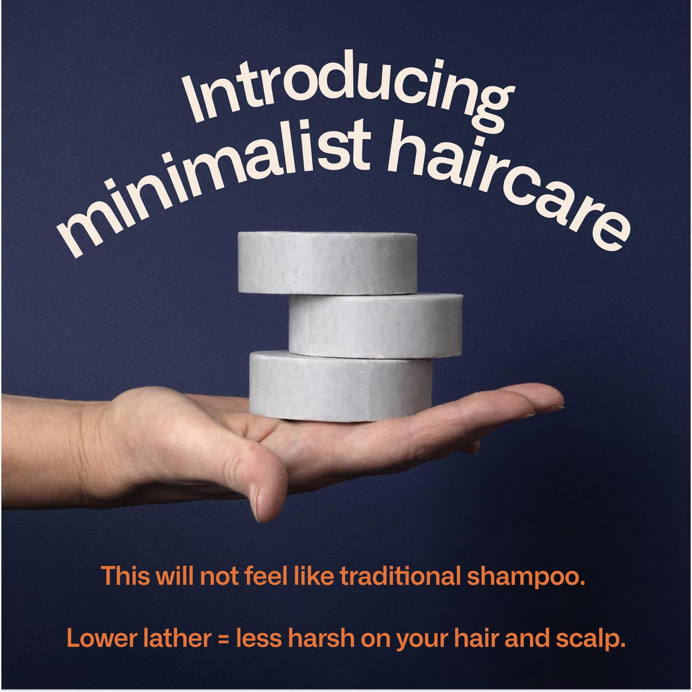 Modern Mammals Light Shampoo Bar fragrance-free formula promotes sensitive-skin comfort.