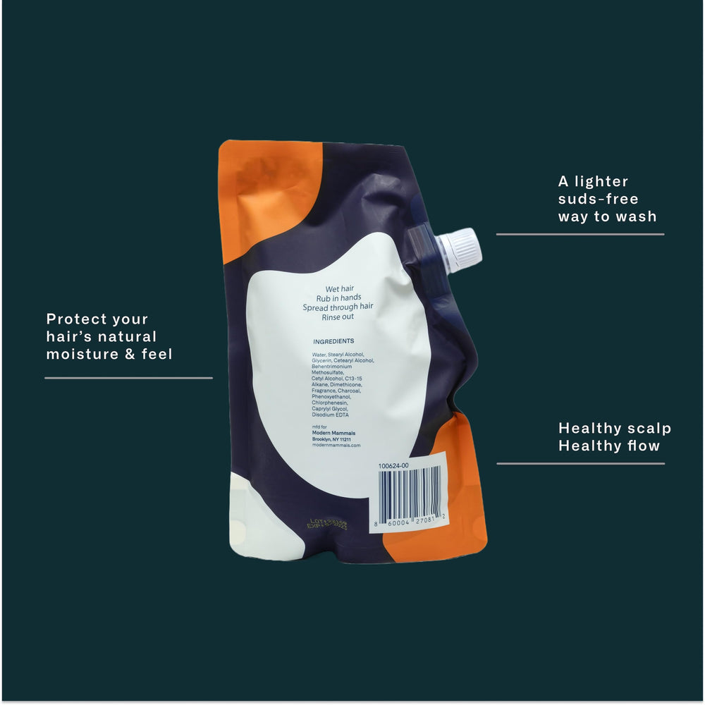 Modern Mammals daily-use routine with 2-in-1 care for streamlined hair care.