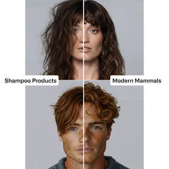 Modern Mammals Men's Hydrating Shampoo keeps the scalp moisturized for daily comfort.