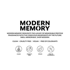Modern Memory Mystery Girl travel-size bottle fits compact bag