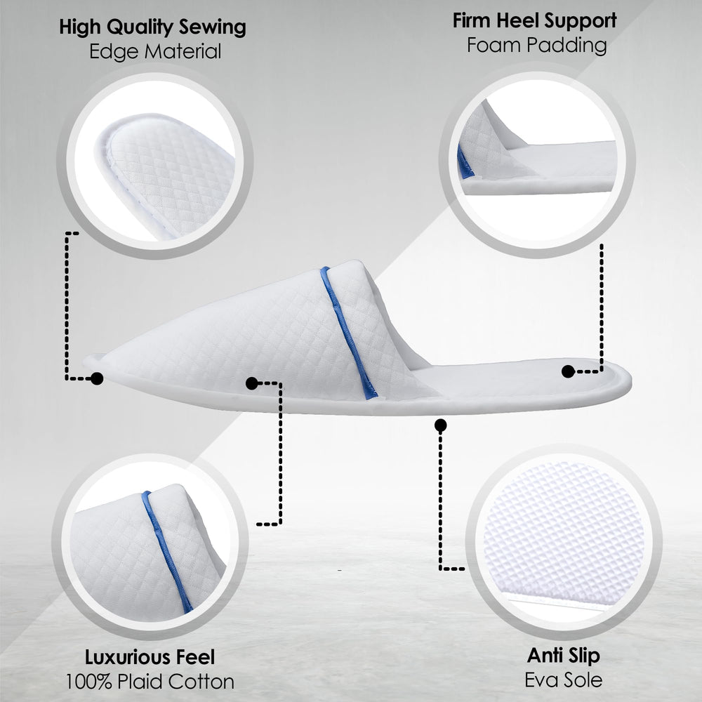 Modlux Spa Slippers designed for indoor use in homes and hotels