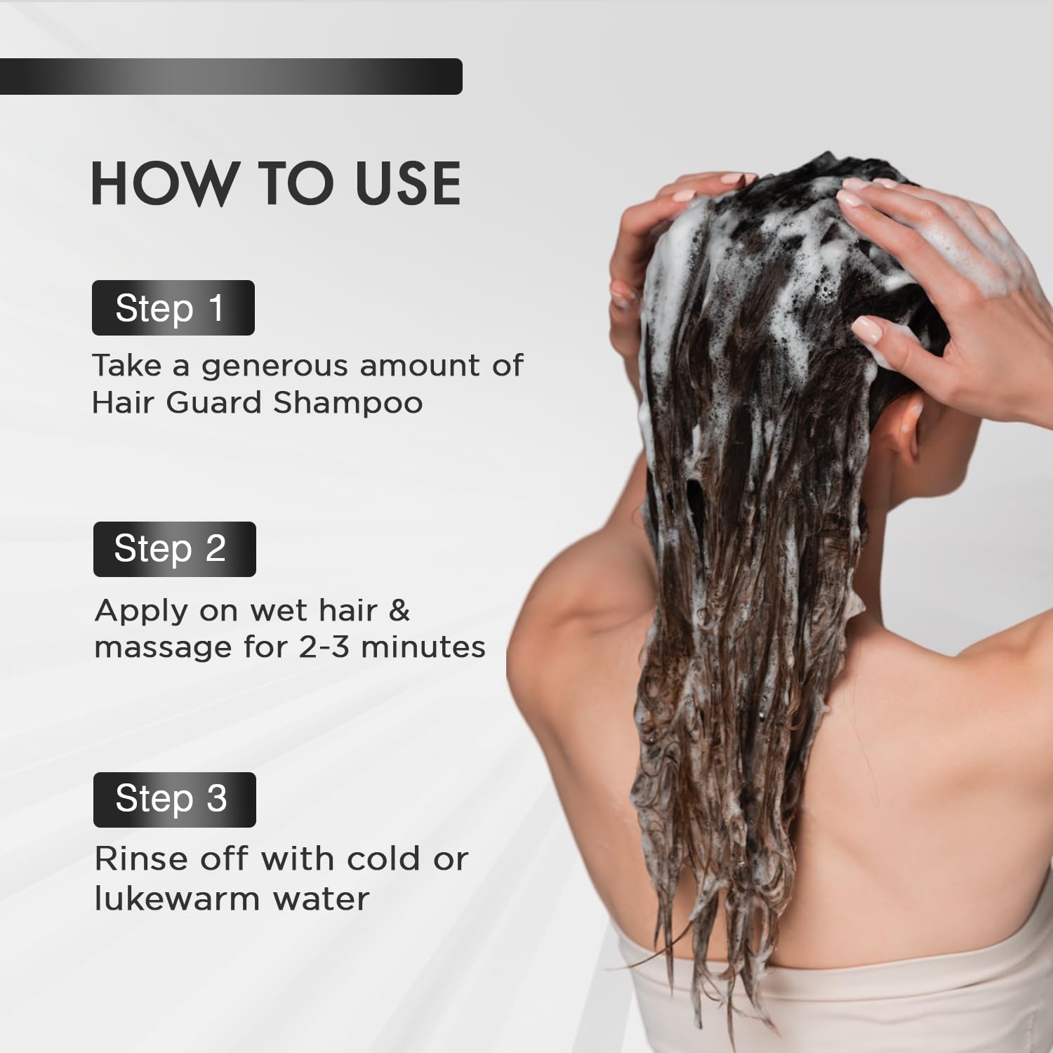 MOEHAIR Ginseng root extract scene suggests renewed vitality.