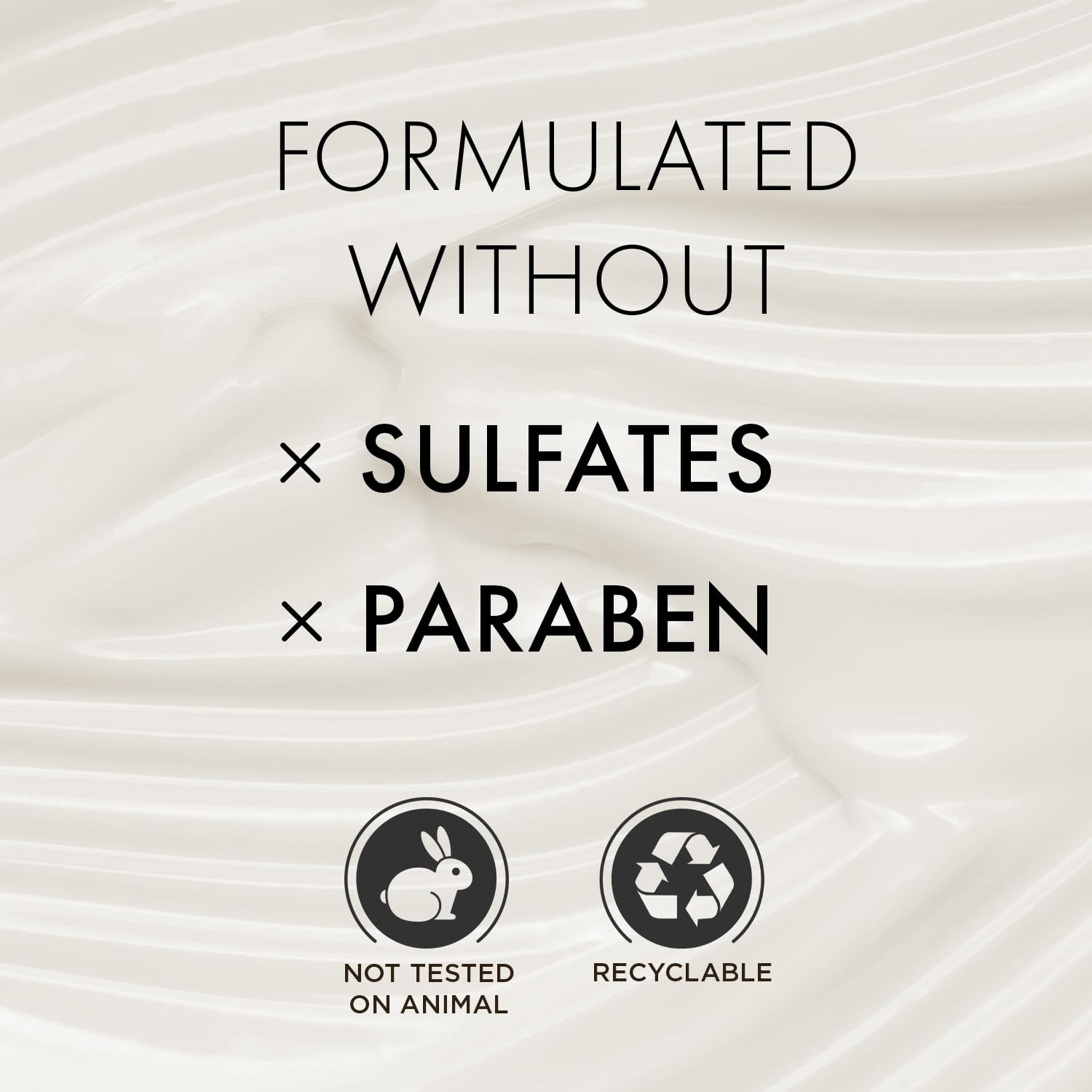 MOEHAIR sulfate-free formula keeps hair lightweight and moisturized.