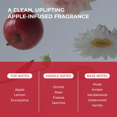 Apple-vanilla scent profile of MOEV Annurcatin Hair Mask