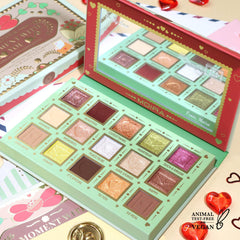Moira A Moment With You Palette showcasing versatile shadows for soft to glam eye looks and easy blending