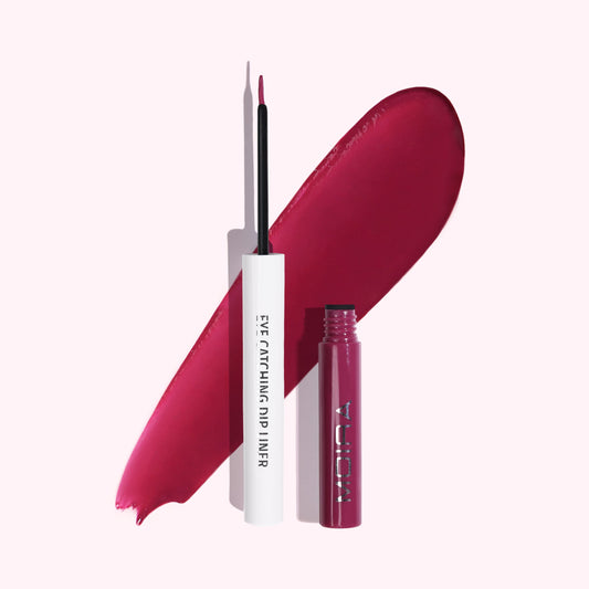 Moira Eye Catching Dip Liner 012 Mulberry pen tip for precise control