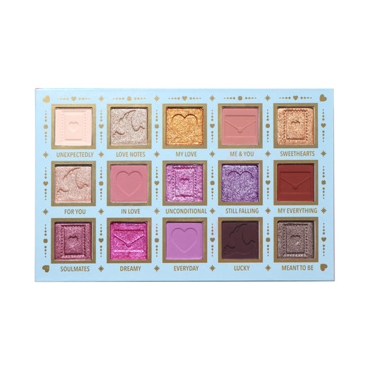 Moira I'm Falling For You Palette front view shows versatile day-to-night shades