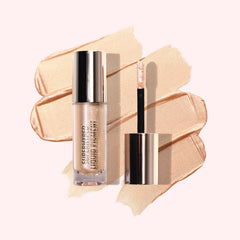 Moira Superhyped Liquid Pigment Sugar Love swatch on eyelid for bold, long-lasting color.