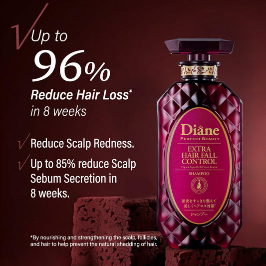 Moist Diane thickening conditioner tube in use for smoother, stronger hair