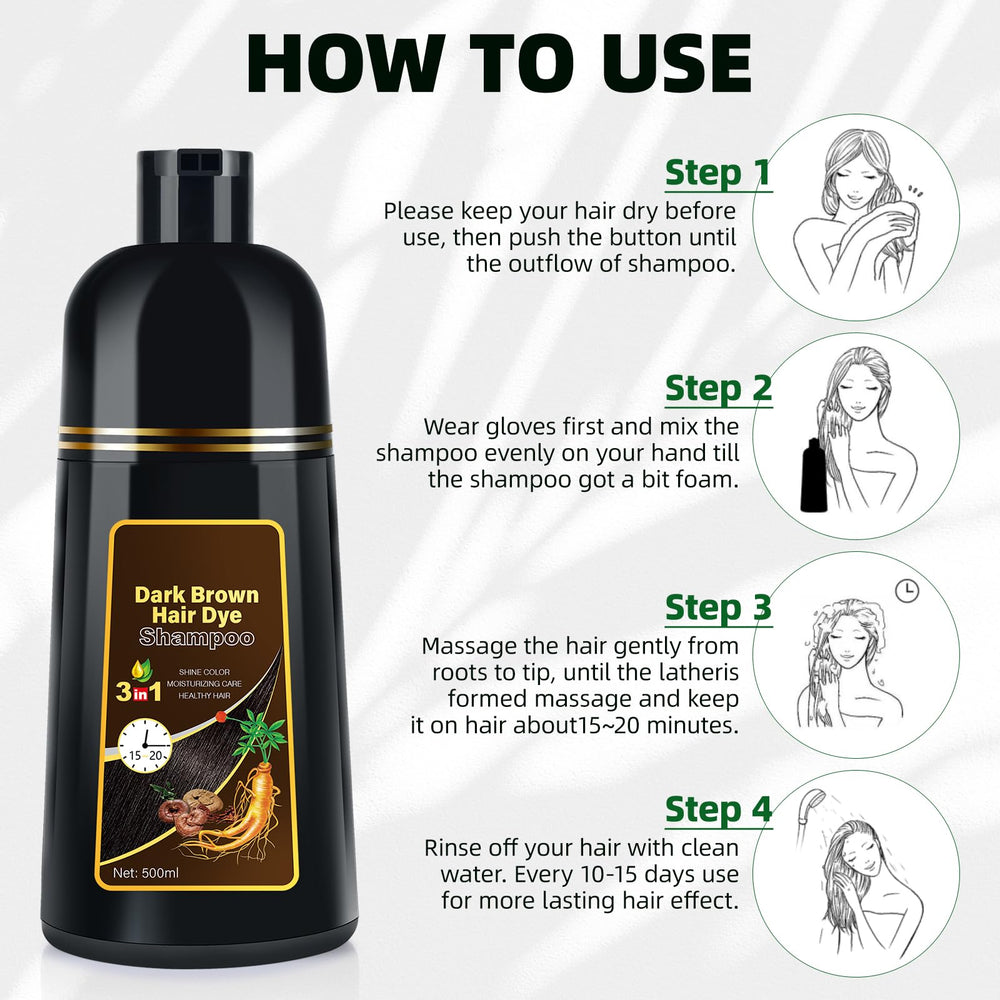 MOISTAR after-color close-up reveals glossy dark brown finish