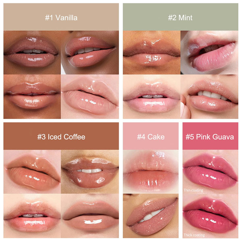 MoJinYuPm guava lip balm brightens lips while locking in moisture