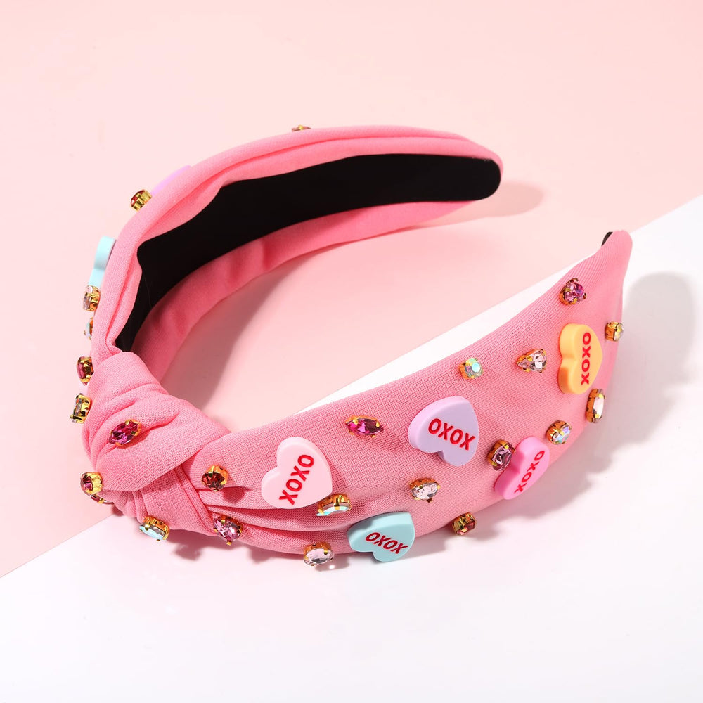 mokkia conversation heart earrings in candy colors add playful accents