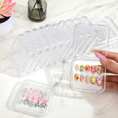 Molain double-sided tape included for secure nail displays