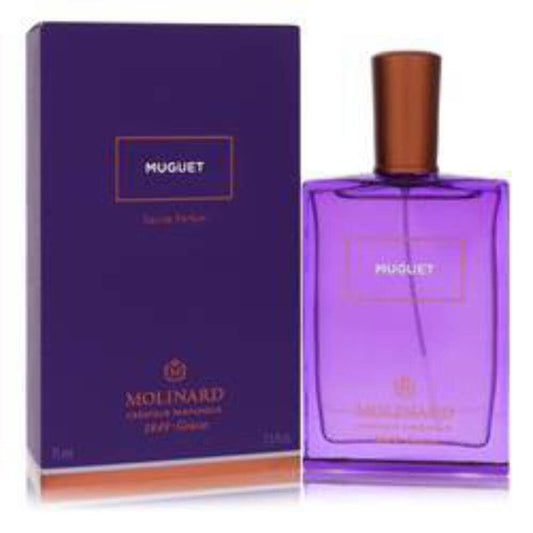 Molinard Muguet bottle spray for fresh, long-lasting floral wear.