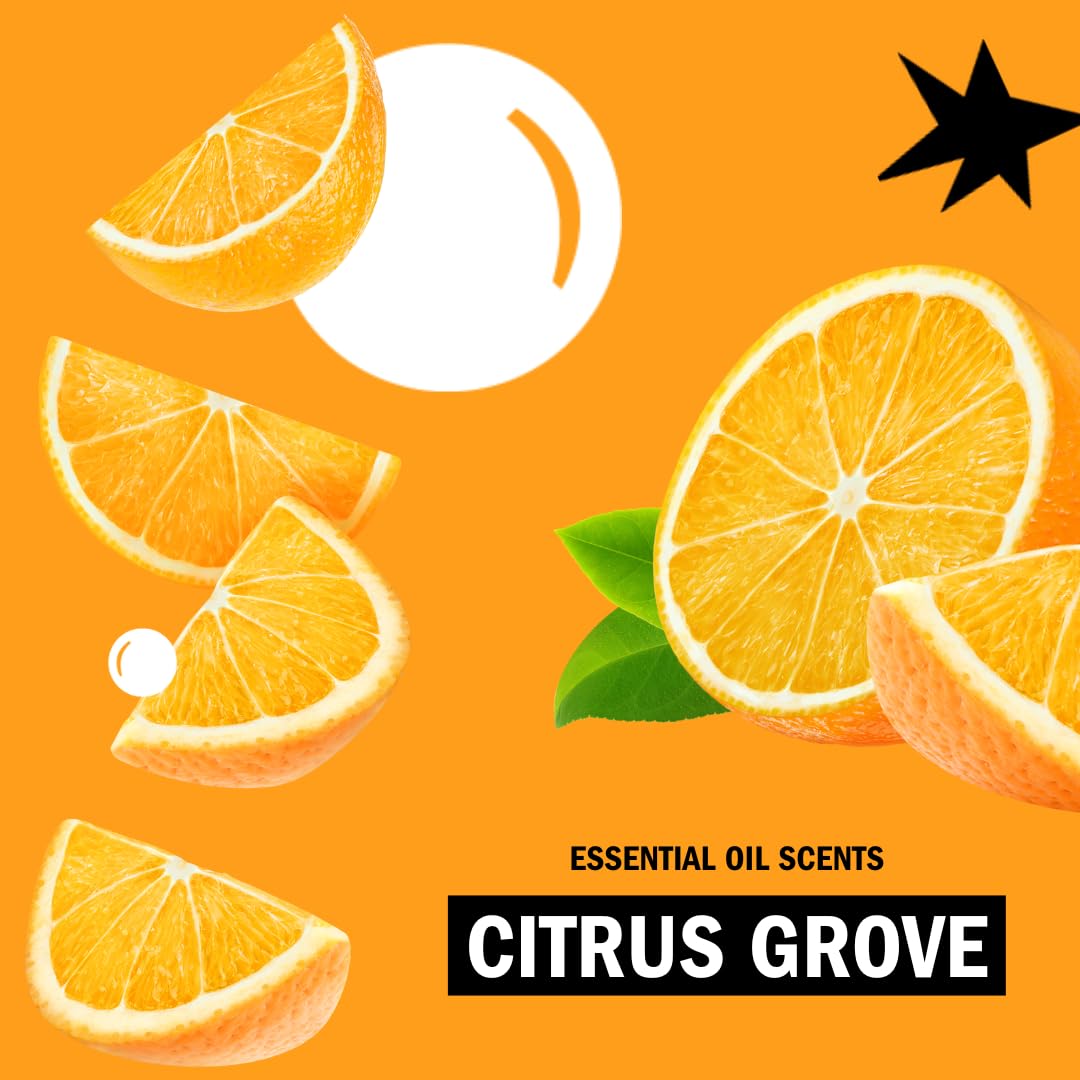 Molly's Suds Citrus Grove bottle in sink setting for daily hand cleansing