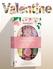 Momcozy heart-shaped steamer for intimate, shared shower moments