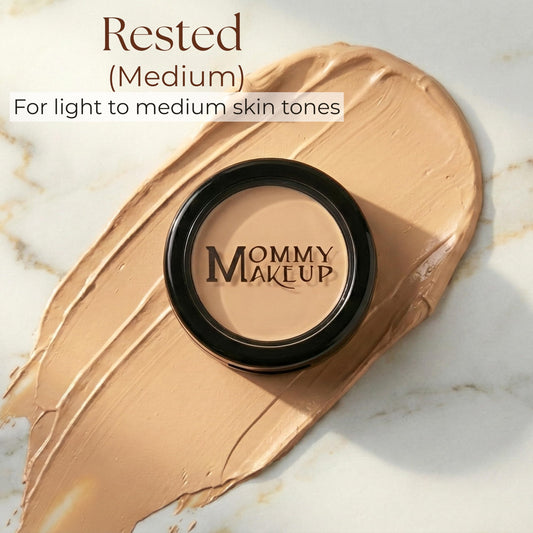Mommy Makeup Concealer Creamy Texture for easy blending and smooth application.