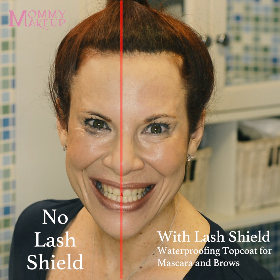 Even in heat, Lash Shield keeps lashes defined and intact