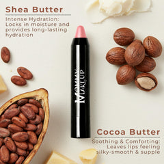 Mommy Makeup Triple Sticks Glinda twist-up application in action