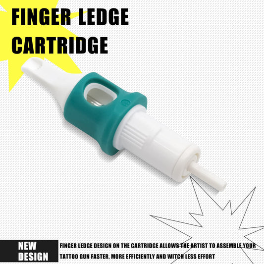 MO MOLONG cartridge with finger ledge for steady, comfortable handling