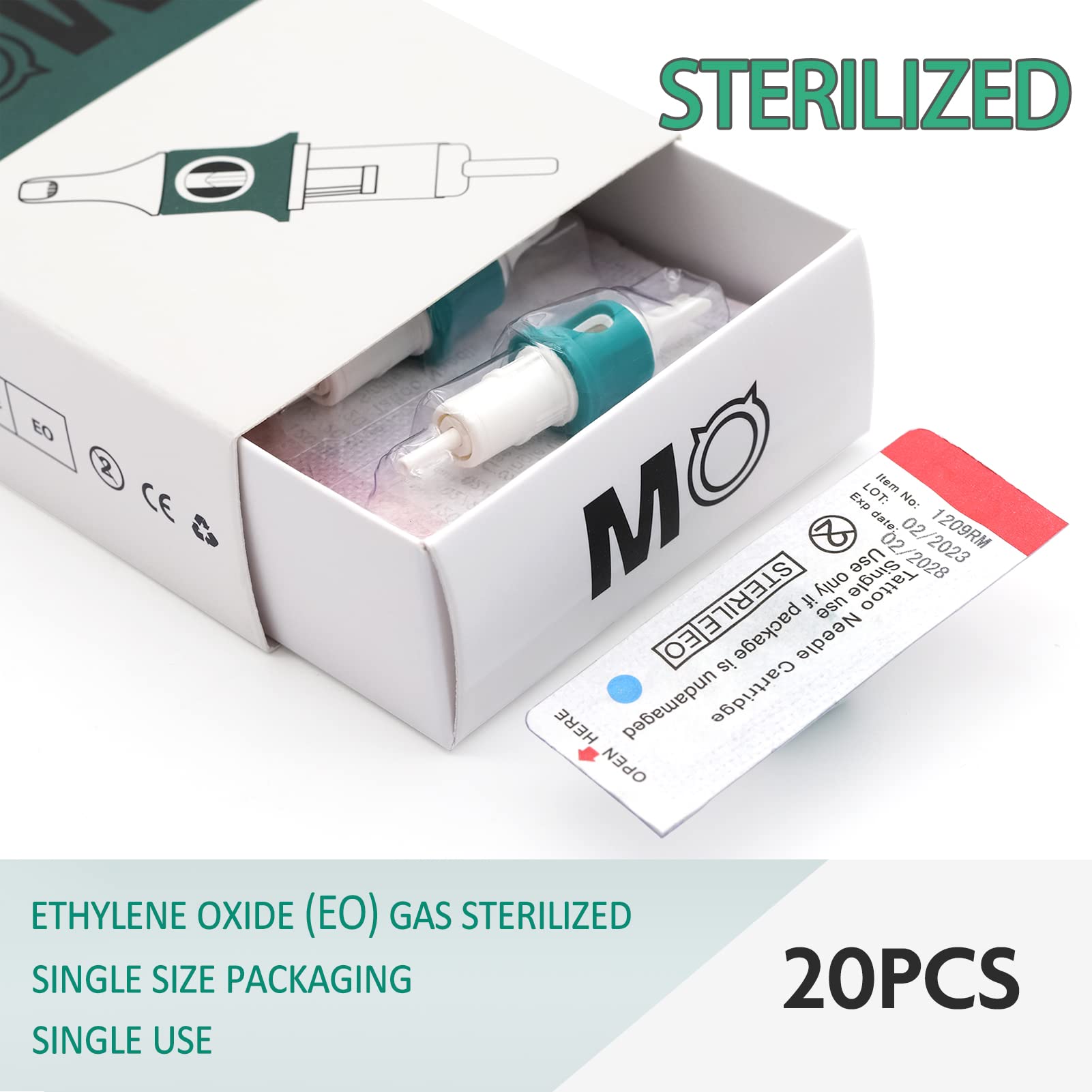 Premium MO MOLONG needles 0.35mm with 1211M1 precise tip for shading