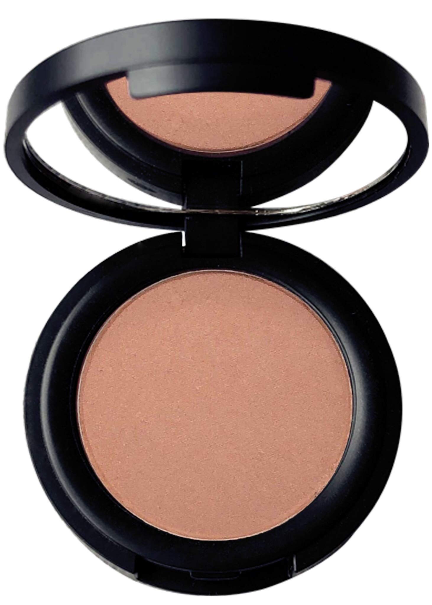 Mom's Secret cinnabar swatch — warm peachy bronze shade for radiant glow.