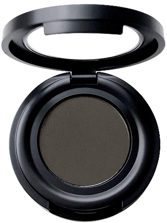 Mom's Secret charcoal eyebrow powder compact for natural, long-lasting definition.