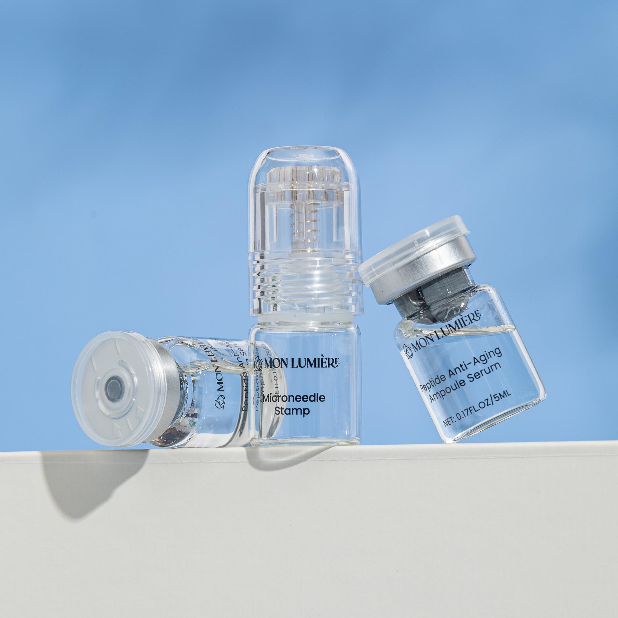 Mon Lumière single-dose serums ensure freshness and precise dosing.