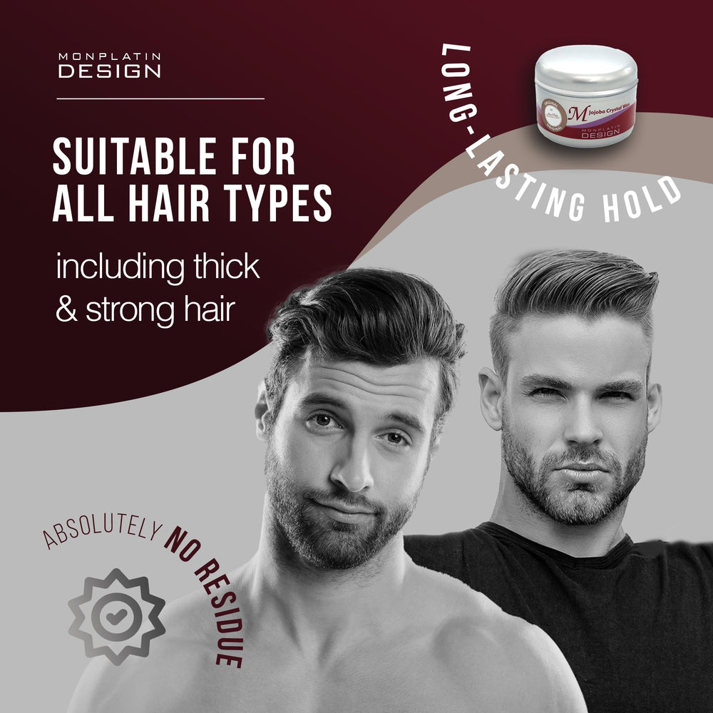 Mon Platin Professional wax strong hold in tin for all day style