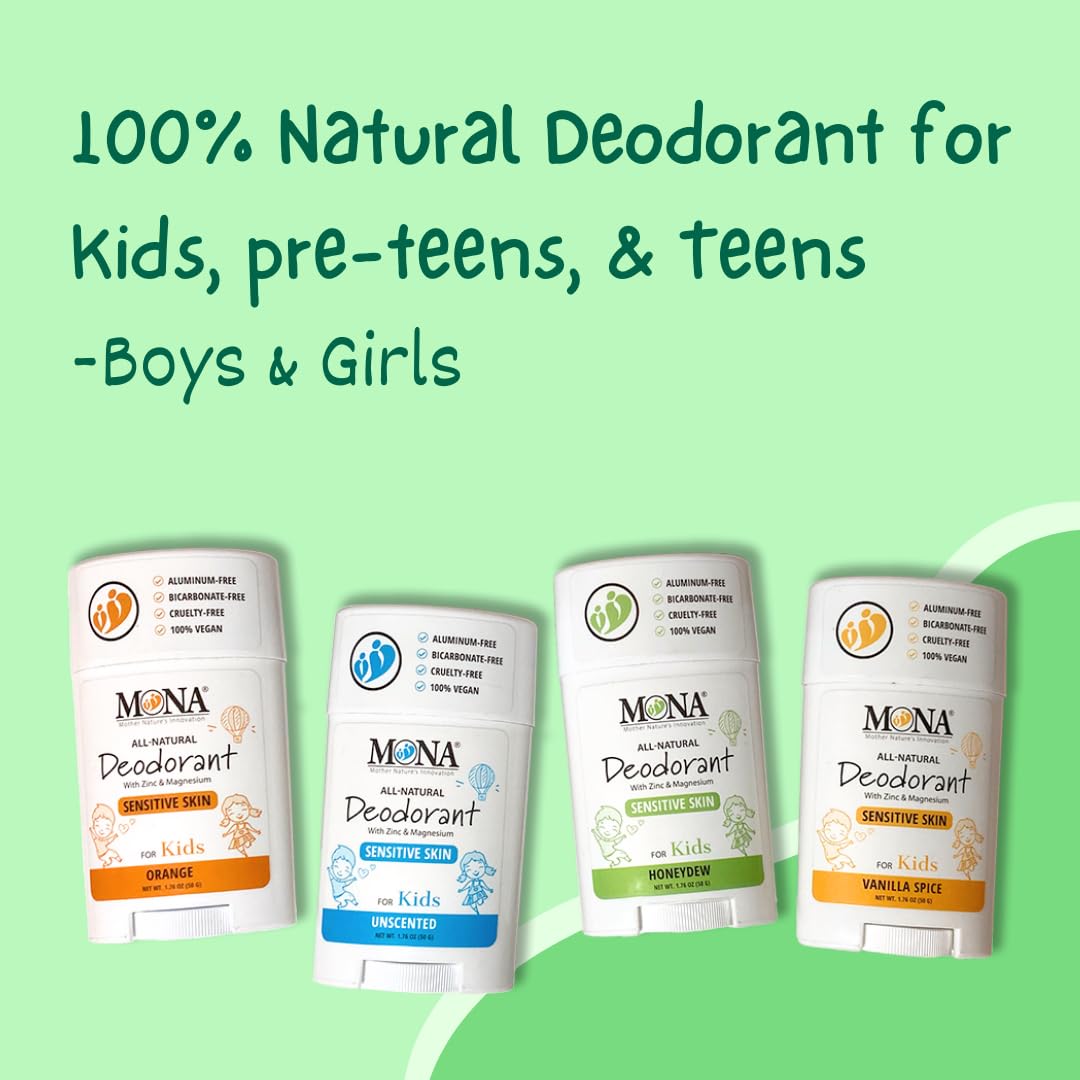 MONA honeydew-kid deodorant back-to-school essentials in compact sticks